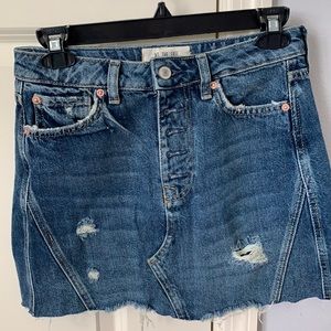 Denim skirt Free People